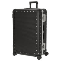 FPM Milano Bank aluminum Spinner 76 - 4 - Rollen - Trolley 75 cm (caviar black) - Markenkoffer