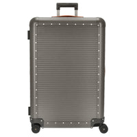 FPM Milano Bank aluminum Spinner 76 - 4 - Rollen - Trolley 75 cm (steel grey) - Markenkoffer
