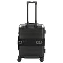 FPM Milano Bank Zip Deluxe Spinner 55 - 4 - Rollen - Kabinentrolley 55 cm (eclipse black) - Markenkoffer