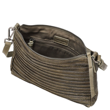 FREDsBRUDER Riffel Crossbag - Umhängetasche 27 cm (khaki green) - Ansicht 6