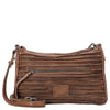 FREDsBRUDER Riffel Crossbag - Borsa a tracolla 27 cm (toffee)
