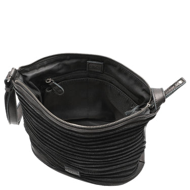 FREDsBRUDER Riffelinchen - Schultertasche 28 cm (black) - Markenkoffer