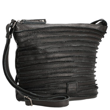 FREDsBRUDER Riffelinchen - Schultertasche 28 cm (black) - Markenkoffer