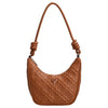 Guess Adelasia Top Zip - Borsa a tracolla 24 cm (Colore: Caramel)