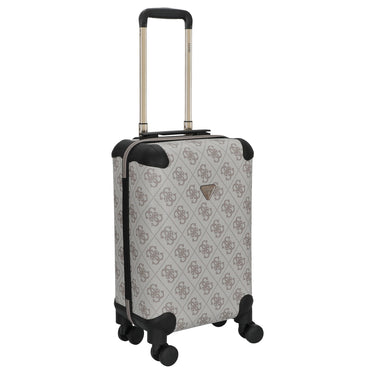 Guess Berta 18 IN - 4 - Rollen - Kabinentrolley 53 cm (dark taupe logo) - Markenkoffer