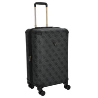 Guess Berta 22 IN - 4-Rollen-Trolley 64 cm erw. (coal logo) - Ansicht 5
