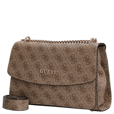 Guess Calista XBody Falp - Schultertasche 24 cm (latte logo) - Markenkoffer