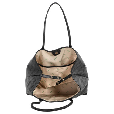 Guess Eco Victtoria - Shopper 2in1 L 40 cm (coal logo) - Markenkoffer