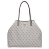 Guess Eco Victtoria - Shopper 2in1 L 40 cm (logo latte/marrone)