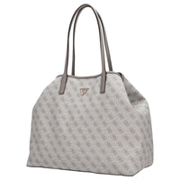 Guess Eco Victtoria - Shopper 2in1 L 40 cm (dark taupe logo) - Markenkoffer