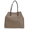 Guess Eco Victtoria - Borsa shopper 2in1 L 40 cm (latte logo/brown)