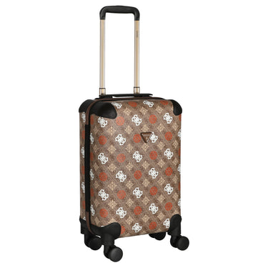 Guess Eliette Logo 18 IN - 4 - Rollen - Kabinentrolley S (latte logo/ginger) - Markenkoffer