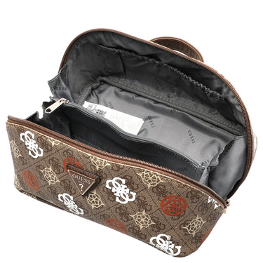 Guess Eliette Logo Large - Kulturbeutel L (latte logo/ginger) - Markenkoffer