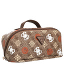 Guess Eliette Logo Large - Kulturbeutel L (latte logo/ginger) - Markenkoffer