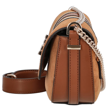 Guess Erenia Convertible Xbody - Umhängetasche (cognac multi) - Markenkoffer