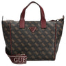 Guess Follie Small Tote - Shopper S (brown logo) - Markenkoffer