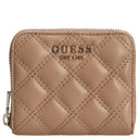 Guess Guilly II SLG Small Zip Around - Geldbörse 3cc 11 cm (beige) - Markenkoffer