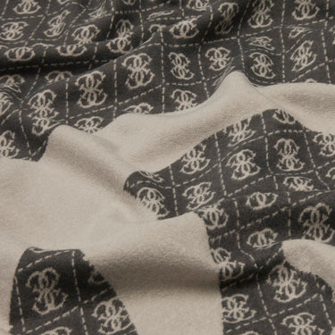 Guess Jacquard Kefiah - Tuch 135x135 cm (black) - Markenkoffer