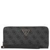 Guess Laurel II SLG Large Zip Around - Portafoglio 12cc 20.5 cm (coal logo)