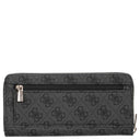 Guess Laurel II SLG Large Zip Around - Geldbörse 12cc 20.5 cm (coal logo) - Markenkoffer