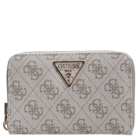Guess Laurel II SLG Medium Zip Around - Geldbörse 4cc 14.5 cm (dark taupe logo)
