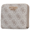 Guess Laurel II SLG Small Zip Around - Geldbörse 3cc 11 cm (dark taupe logo) - Markenkoffer
