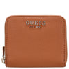 Guess Laurel II SLG Small Zip Around - Portafoglio (Colore: cognac)