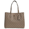 Guess Meridian II Girlfriend - Borsa shopper 37 cm (latte logo)