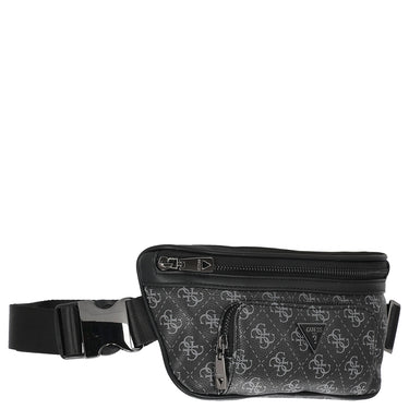 Guess Milano Bumbag M - Gürteltasche M 23 cm (dark black) - Markenkoffer