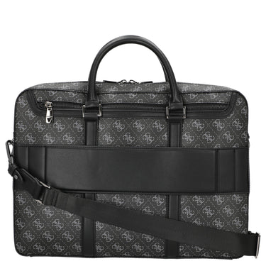Guess Milano Laptop Bag M - Laptoptasche M 38 cm (dark black) - Markenkoffer