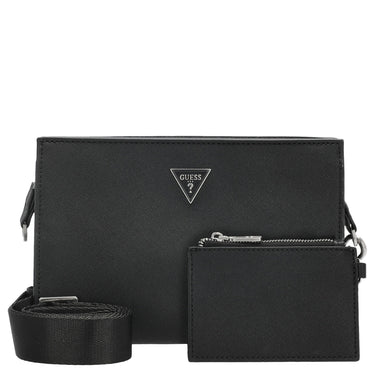 Guess Milano Top Zip - Umhängetasche 22 cm (black) - Markenkoffer