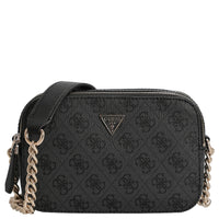 Guess Noelle II Crossbody - Umhängetasche 20 cm (coal logo) - Markenkoffer