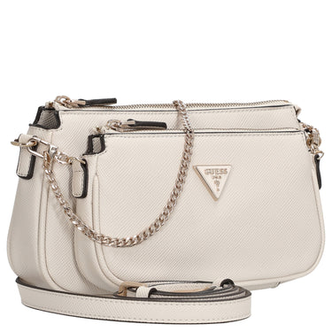 Guess Noelle II DBL Pouch - Umhängetasche 24 cm (bone) - Markenkoffer