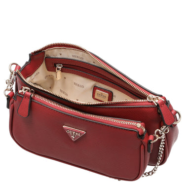 Guess Noelle II DBL Pouch - Umhängetasche 24 cm (garnet) - Markenkoffer