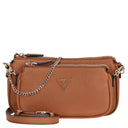 Guess Noelle II DBL Pouch - Umhängetasche 24 cm (light cognac) - Markenkoffer