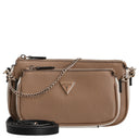 Guess Noelle II DBL Pouch - Umhängetasche 24 cm (tan multi) - Markenkoffer