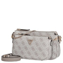 Guess Noelle II DBL - Umhängetasche 24 cm (dark taupe logo) - Markenkoffer