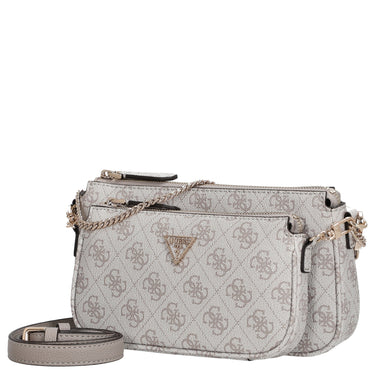 Guess Noelle II DBL - Umhängetasche 24 cm (dark taupe logo) - Markenkoffer