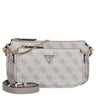 Guess Noelle II DBL - Umhängetasche 24 cm (dark taupe logo) - Markenkoffer