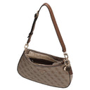 Guess Noelle II Top Zip - Schultertasche 28 cm (latte logo/brown) - Markenkoffer