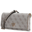 Guess Noelle II Xbody - Clutch 21 cm (dark taupe logo) - Markenkoffer