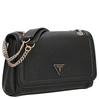 Guess Noelle II Xbody Flap - Umhängetasche 24 cm (black) - Ansicht 5