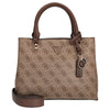 Guess Noelle ll - Borsa a mano (latte logo/brown)