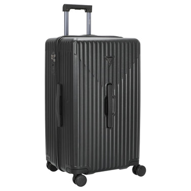 Guess Olbia Shell Trunk - 4 - Rollen - Trolley 73 cm (black) - Markenkoffer