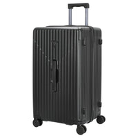 Guess Olbia Shell Trunk - 4 - Rollen - Trolley 73 cm (black) - Markenkoffer