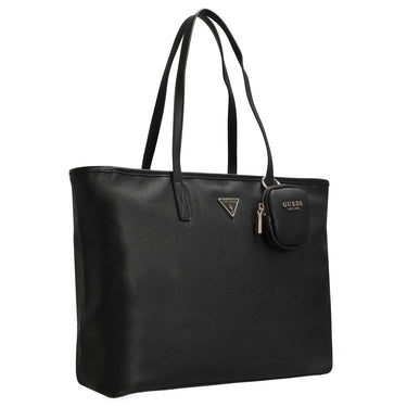 Guess Power Play II - Shopper L mit herausnehmbarer Pouch 39 cm (black) - Markenkoffer