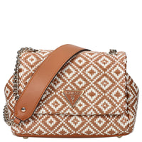 Guess Rianee Crossbody - Umhängetasche 21 cm (cognac) - Markenkoffer