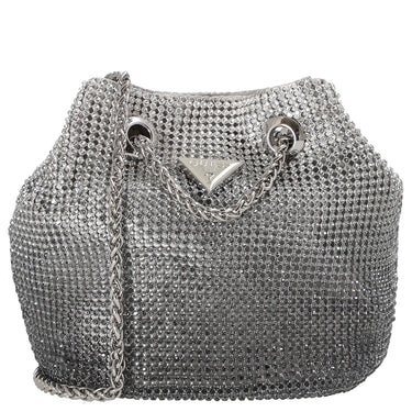 Guess Zalina - Beuteltasche 15 cm (silver) - Markenkoffer