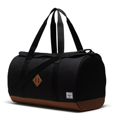 Herschel Heritage Duffle - Reisetasche 52 cm (black/saddle brown) - Markenkoffer