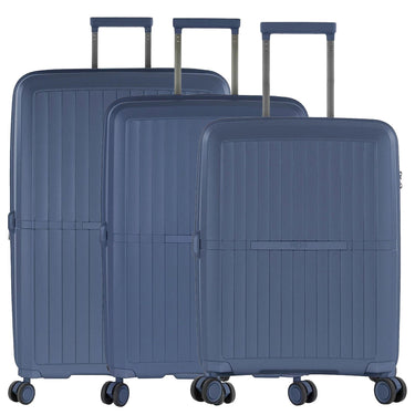 Heys AirLite - 4 - Rollen - Trolley Set 3tlg. L/M/S erw. (blau) - Markenkoffer